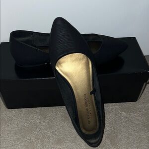 Christian Siriano Women's Black Flats